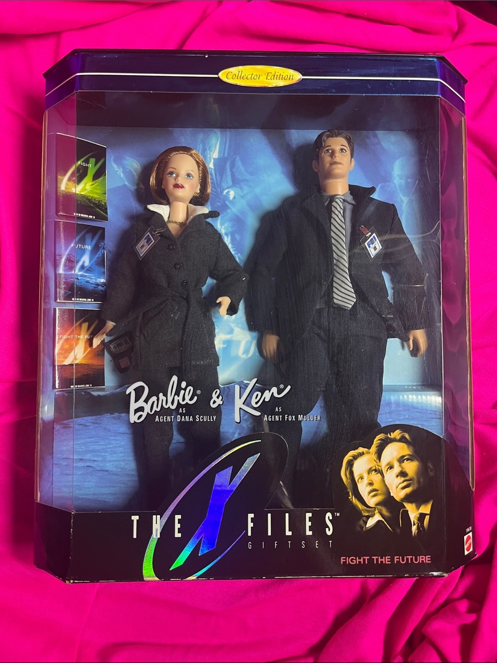 Mattel Barbie & Ken The X-Files Collector Edition Dolls - Black & Blue